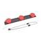 Truck-Lite Incandescent, Identification Bar, Round, Red, 3 Lights, 6in. Centers, Black, 12V, Kit 10744R - alternate 3
